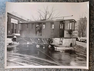 Historic D.C. Transit Co. Snow Sweeper Electric Trolley Car 010 Photograph - Picture 1 of 5