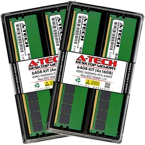 64GB 4x 16GB DDR5-5600 HP Elite 600 G9 SFF Memory RAM - Picture 1 of 7