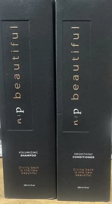 N:P Beautiful Smoothing /volumizing Shampoo and Conditioner 8 oz Duo - Image 1 of 3