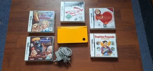 Nintendo DSi XL Handheld Konsole Gelb | SEHR GUT | 5 Spiele - Bild 1 von 13