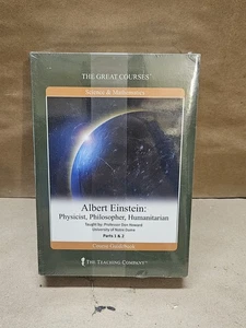 Great Courses Albert Einstein: Physicist, Philosopher (4 DVD's & Guidebook) - Foto 1 di 3