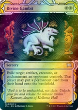 Divine Gambit FOIL, Strixhaven, MTG, NM/M
