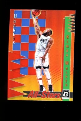 2018 Donruss Optic All-Stars Red #10 Kemba Walker Charlotte Hornets /99 - Imagem 1 de 2