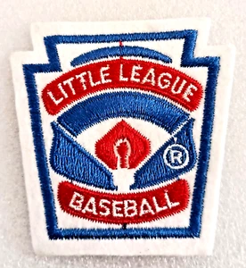 Patch cappello maglia logo baseball Little League vintage nuovo NOS anni 80 - Foto 1 di 3