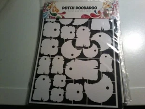 STENCIL DUTCH DOOBADOO FOR SCRAPBOOKING NEW (B20) - Picture 1 of 1