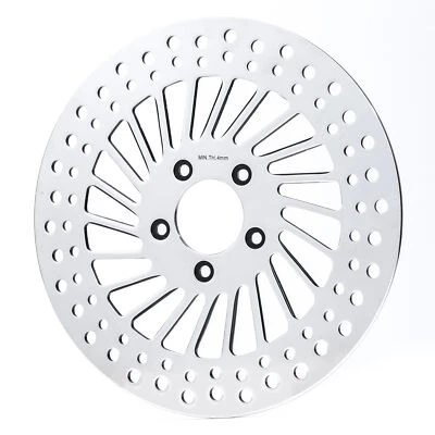 11.8" Front Left Brake Rotors Fit For Harley Electra Street Road Glide 2008-2024 - Image 1 of 4