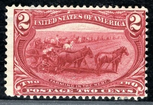USA Stamp 2c Trans-Mississippi Exposition 1898 Mint MM {samwells} LIME177 - Picture 1 of 6