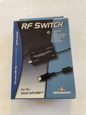 RF Switch Video Cable for a Sega Saturn Video Game Console - Image 1 of 4