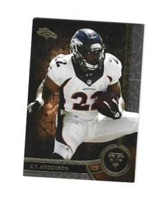 2015 Topps Triple Threads #45 C.J. Anderson DENVER BRONCOS - Picture 1 of 1