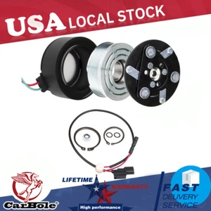 Placa de bobina de cojinete de polea de embrague compresor de aire acondicionado para Honda Civic 06-11 1,8 - Imagen 1 de 8