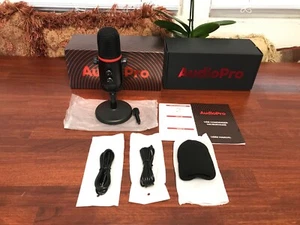 AudioPro Compact USB Microphone Plug & Play Convenience for Podcasters-Streamers - Picture 1 of 11