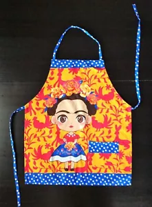 Frida Kahlo Apron Mexican Apron Cooking Apron with a Pocket Chef Apron Unisex - Picture 1 of 3