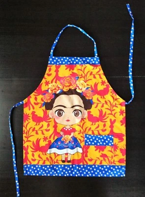 Frida Kahlo Apron Mexican Apron Cooking Apron with a Pocket Chef Apron Unisex - Image 1 of 3