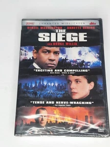 The Siege DVD Sealed 2001 Enhanced Widescreen Denzel Bening Bruce Willis - Imagen 1 de 2