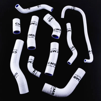 White for 2006 2007-2012 2013 Yamaha YZF R6 YZFR6 Silicone Coolant Radiator Hose - Image 1 of 4