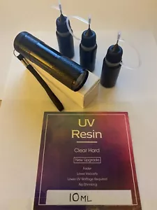 30 Ml Fly Tying RESINA UV, Fly Fishing Flexible -9 UV BATERÍAS SIN ANTORCHA - Imagen 1 de 3
