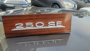 MERCEDES BENZ RARE 250 SE RADIO DELETE PLATE w108, W109 OEM VINTAGE - Bild 1 von 2
