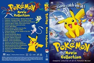 Pokemon (21 in 1 Movie) ENGLISH VERSION Collection Box DVD All Region - Picture 1 of 1