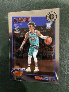 2019-20 Hoops Premium Stock Ja Morant RC #297 Memphis Grizzlies - Picture 1 of 2