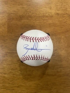 Bradley Zimmer Phillies Autografiado Firmado Rawlings Béisbol Oficial - Imagen 1 de 2