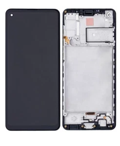 Samsung A21S A217/2020 LCD mit RAHMEN OEM! NEU - Digitizer + LCD + RAHMEN!! - Bild 1 von 4