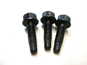 1985 Mustang Door Hinge Mounting Plate Bolts - Set of 3 - Picture 1 of 3