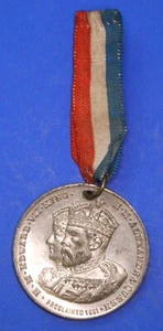 1902 Edward VII. & Königin Alexandra Krönungsmedaille, 32mm [31550] - Bild 1 von 2