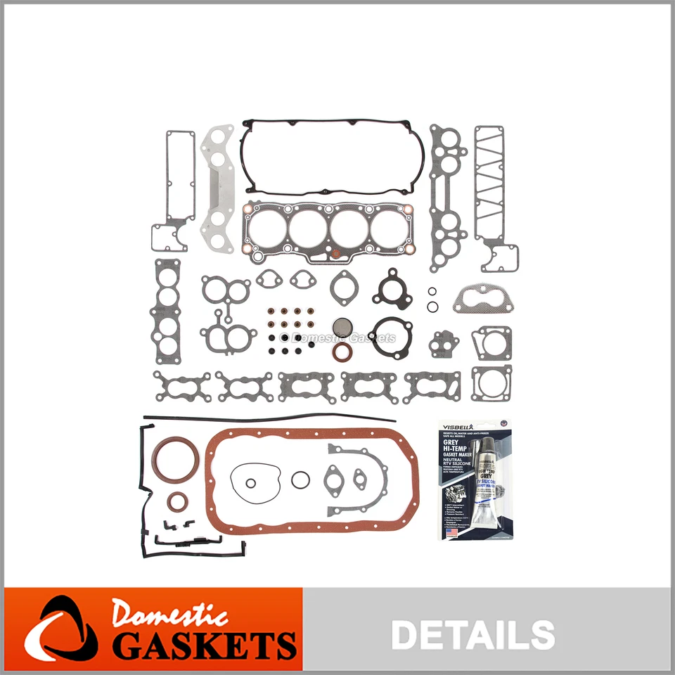 Fits 87-93 Mazda B2200 2.2L SOHC Full Gasket Set F2L F2G - Image 1 of 4