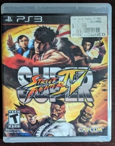 SUPER STREET FIGHTER IV 4 SONY PLAYSTATION 3 PS3 COMPLETE WITH MANUAL - Picture 1 of 2