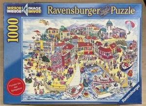 1000 Pieces Jigsaw Puzzle, RAVENSBURGER, "Im Urlaub" - Picture 1 of 6