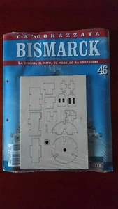LA CORAZZATA BISMARCK LA STORIA, IL MITO, IL MODELLO DA COSTRUIRE # 46 HACHETTE - Foto 1 di 1