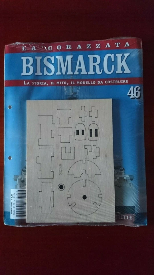 LA CORAZZATA BISMARCK LA STORIA, IL MITO, IL MODELLO DA COSTRUIRE # 46 HACHETTE - Immagine 1 di 1