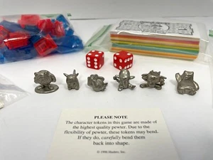 Monopoly Pokemon Kanto Edition Board Game Replacement Pieces Character Tokens - Picture 1 of 8
