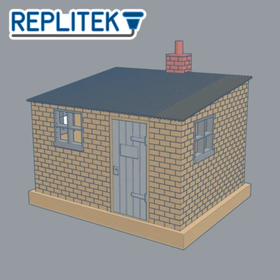 Replitek Stärke N lineside Plattenschichten Hütte - SettleCarlisle68 Zusammenarbeit