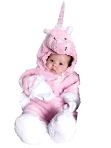 Underwraps Infant Girls Unicorn Bunting Halloween Costume One Size - Picture 1 of 1