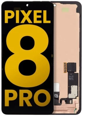 Marco Pantalla OLED Original Para Google Pixel 8 Pro + (Sensor de Huellas Dactilares) Foto 1 de 4