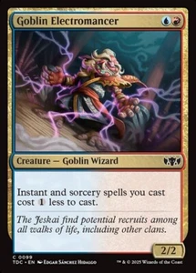 Goblin Electromancer NM MTG Tarkir: Dragonstorm TDM TDC Magic - Picture 1 of 3