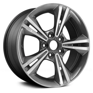 Wheel For 2012-2018 Ford Focus 16x7 Alloy 5 Double Spoke 5-114.3mm 50mm Offset - Picture 1 of 1