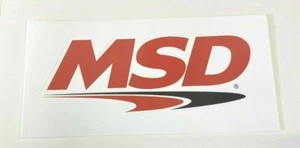 Calcomanía adhesiva MSD Performance genuina importación estadounidense 5,5" ancho - Imagen 1 de 2