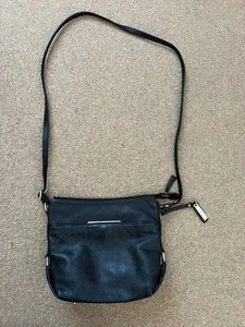 Jasper Conran Cuero Damas Espalda - Bolso Bandolera - Negro - Usado - Imagen 1 de 11