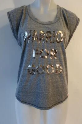 Camiseta sin mangas para mujer Vimmia gris "Guerrero para el bien" talla S nueva con etiquetas Foto 1 de 4