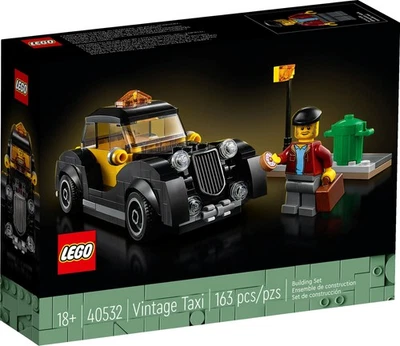 LEGO Vintage Taxi 40532 Building Set 163pcs Bricks Blocks Vehicle Car Toy - Image 1 of 3