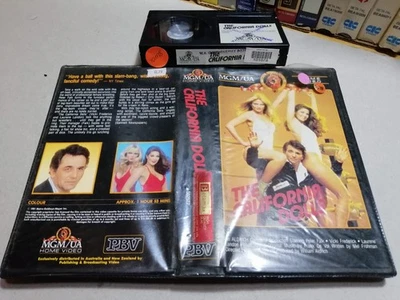 THE CALIFORNIA DOLLS (1981) - Australian MGM/UA 1st BETA Rental Release - COMEDY - image 1 of 2