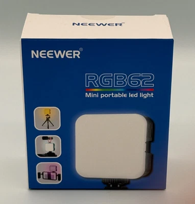 NEEWER Led Video Light RGB62 Magnetic APP Control - Image 1 of 4