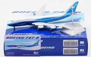 Modelo HX 1:400 Boeing B747-8 Diecast Aircraft Jet Model Flaps Down B631001F - Imagen 1 de 15