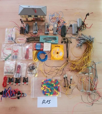 Märklin H0 - Bastelkonvolut/Ersatzteile Lampen Leuchten Noch & Brawa und andere. - Bild 1 von 4