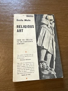 Religious Art By Emile Male (1959) Paperback Noonday - Picture 1 of 4