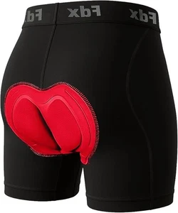 Pantaloncini Ciclismo Uomo 5D Imbottiti Intimo MTB Mountain Bike Bicicletta Pantaloni Corti uk - Foto 1 di 5