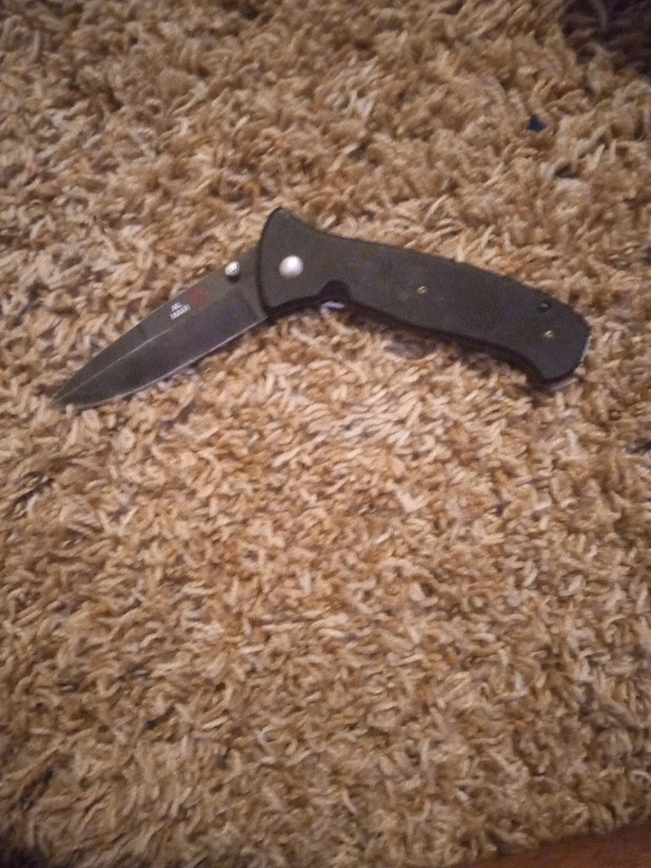 Cuchillo Plegable Al Mar Japón MS2KB Mini SERE 2000 3 VG10 Negro Hoja Lisa G10 EDC Foto 1 de 4