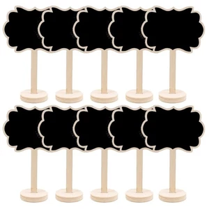 10pcs Rectangle Blackboard with Stand for Menus Restaurant - Picture 1 of 7